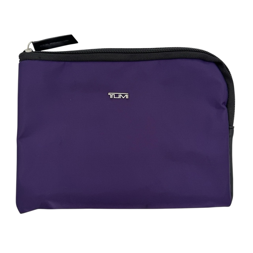 Tumi x Delta Purple Cosmetic Bag